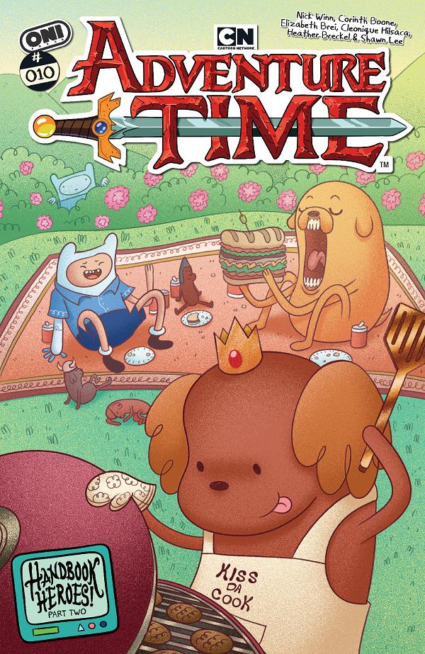 Adventure Time (2025) #10 cover by Nick Winn