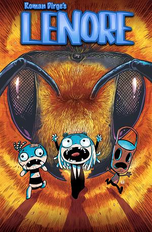 Lenore Curse Of The Beebee Yaga #1 CVR D (OF 4) CVR D KIT WALLIS FOIL cover