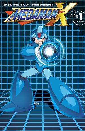 Mega Man X #1 CVR A HANZO STEINBACH cover