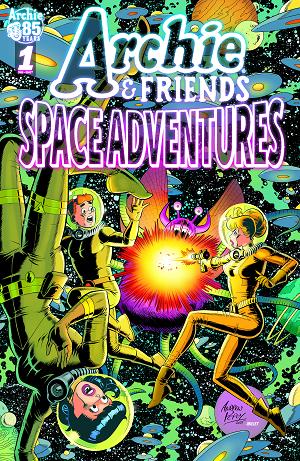 Archie & Friends #20 CVR B SPACE ADVENTURES CVR B ANDREW PEPOY JASON MILLET cover