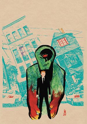 Absolute Martian Manhunter #9 CVR B CVR B WERTHER DELL EDERA CARD STOCK cover