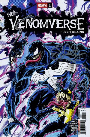 Df Web Of Venomverse Fresh Brains #1 cover