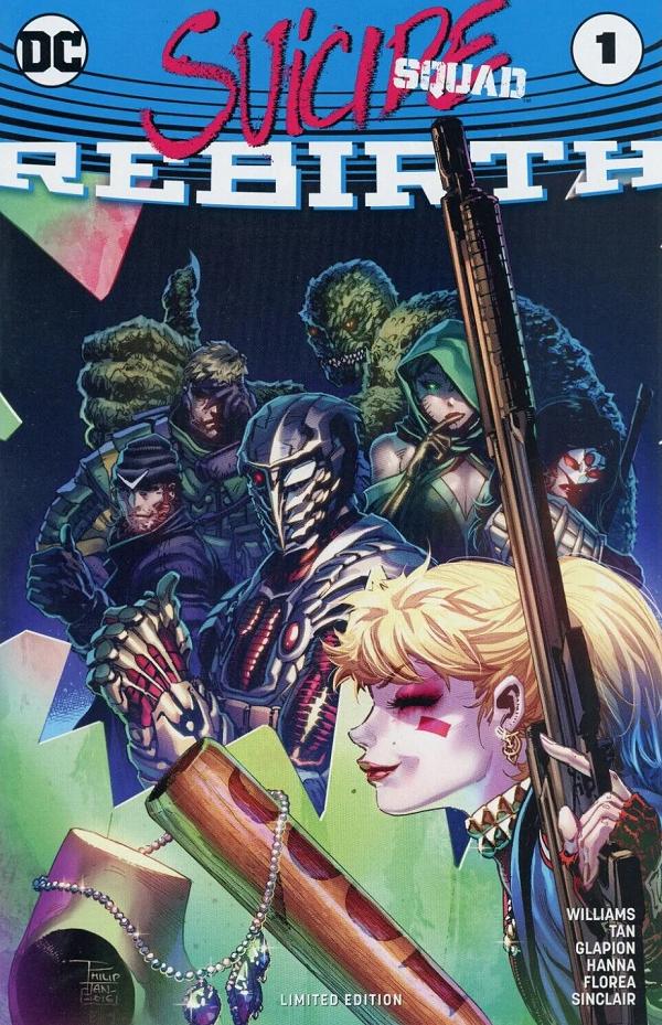 Df Suicide Squad Rebirth #1 GEEK FUEL EXCLUSIVE cover