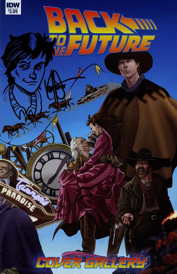 Df Back To The Future Cover Gallery #1 cover