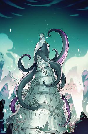 Disney Villains Ursula #1 CVR G CVR G MIRKA ANDOLFO METAL VIRGIN CVR cover