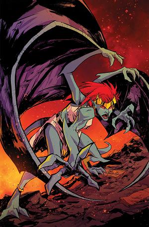 Gargoyles Demona #4 CVR H CVR H INC 1:10 DAVID COUSENS VIRGIN cover