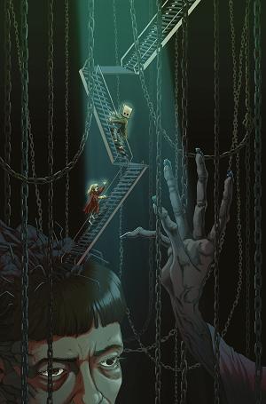 Little Nightmares Descent To Nowhere #2 CVR E (OF 4) CVR E JENNA CHA VIRGIN cover