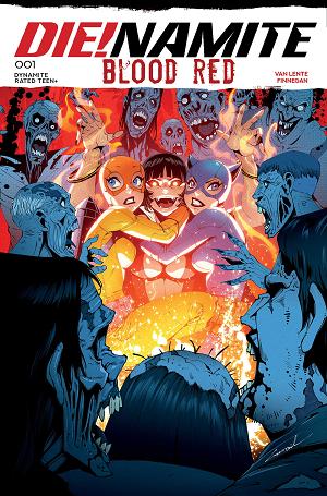 Die!Namite Blood Red #1 CVR B CVR B GODTAIL cover