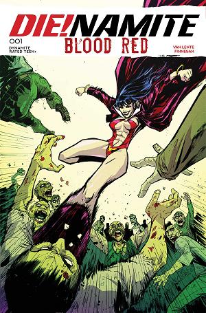 Die!Namite Blood Red #1 CVR C CVR C DAVID COUSENS cover