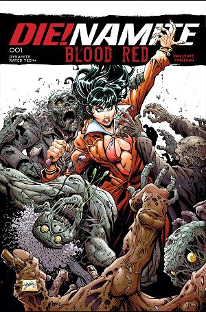 Die!Namite Blood Red #1 CVR D CVR D WILL ROBSON cover