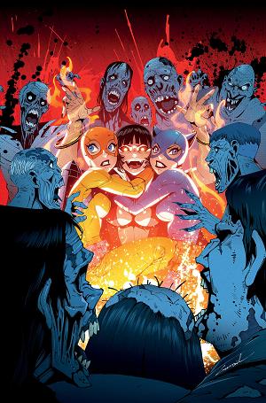 Die!Namite Blood Red #1 CVR I CVR I INC 1:15 GODTAIL VIRGIN cover