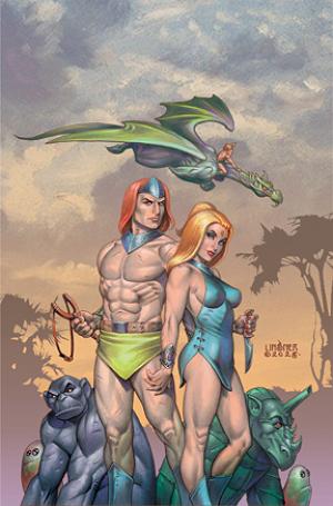 Herculoids #10 CVR G CVR G INC 1:15 JOSEPH MICHAEL LINSNER VIRGIN cover