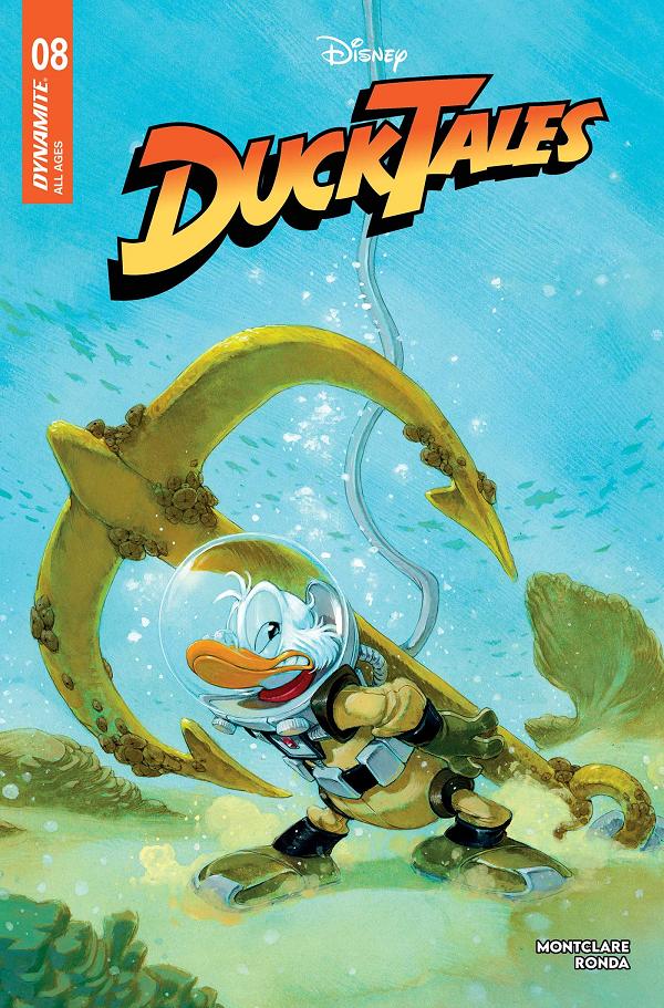 Ducktales #8 cover by Ivan Bigarella