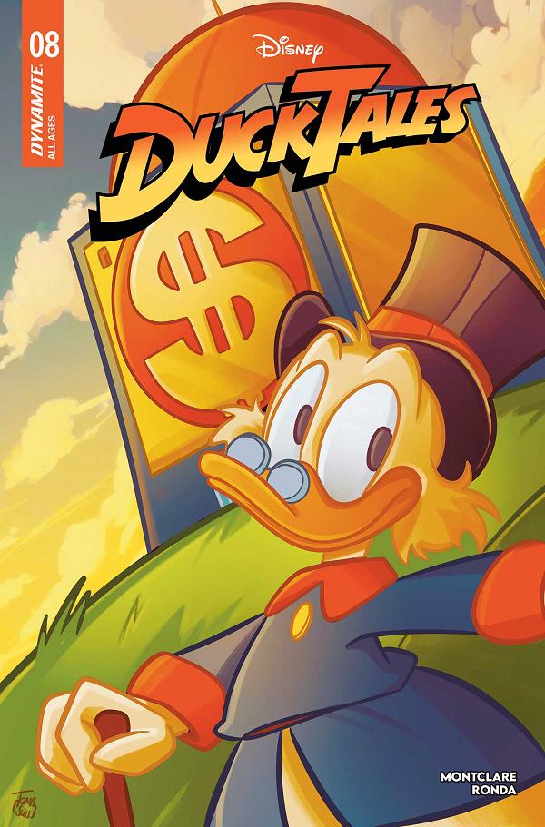 Ducktales #8 variant cover by Francesco Tomaselli