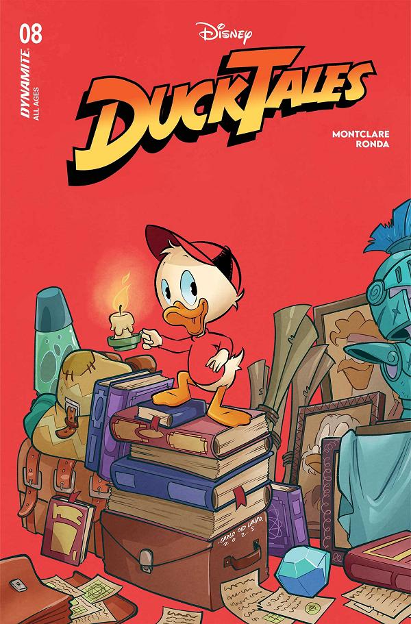 Ducktales #8 variant cover by Carlo Lauro
