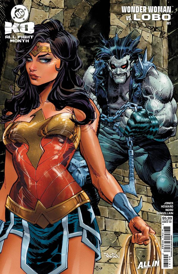 Dc K.o. Wonder Woman Vs Lobo #1 CVR B (ONE SHOT) CVR B DAN PANOSIAN CARD STOCK cover