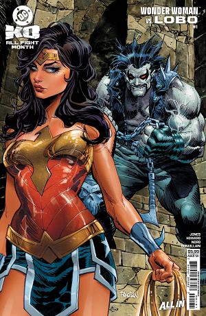 Dc K.o. Wonder Woman Vs Lobo #1 CVR B (ONE SHOT) CVR B DAN PANOSIAN CARD STOCK cover