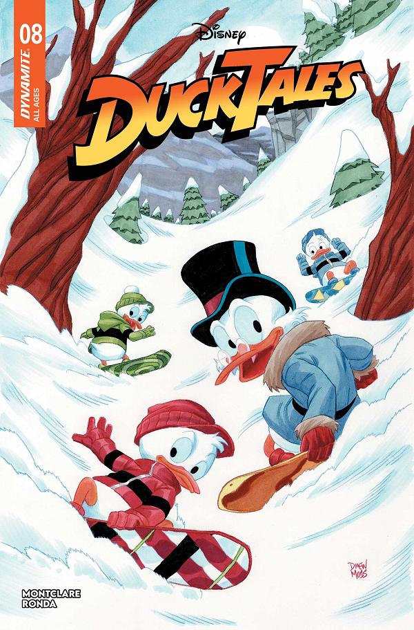 Ducktales #8 variant cover by Drew Moss