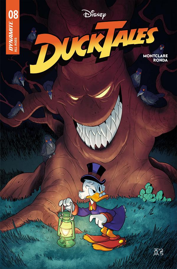 Ducktales #8 variant cover by Tommaso Ronda