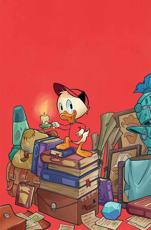 Ducktales #8 variant cover by Carlo Lauro