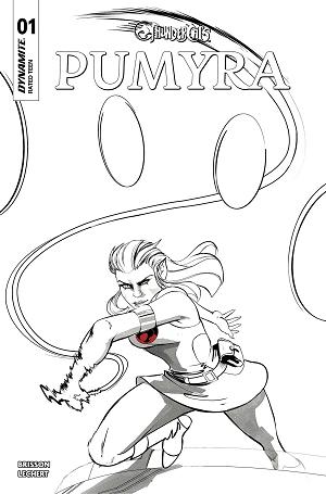 Thundercats Pumyra #1 CVR K CVR K INC 1:5 SEBASTIAN PIRIZ LINE ART FOC BONUS cover
