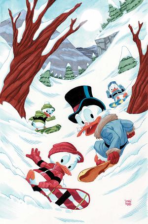 Ducktales #8 CVR G CVR G INC 1:10 DREW MOSS VIRGIN cover