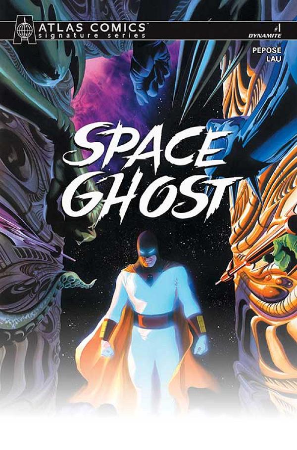 Space Ghost (2025) #1 CVR K CVR K ALEX ROSS SIGNED ATLAS EDITION DAVID PEPOSE cover