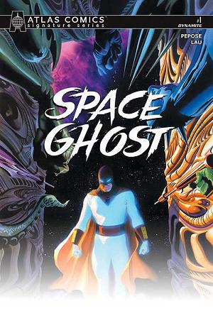 Space Ghost (2025) #1 CVR K CVR K ALEX ROSS SIGNED ATLAS EDITION DAVID PEPOSE cover