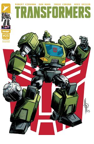 Transformers #25 CVR B 2ND PTG CVR B JASON HOWARD cover