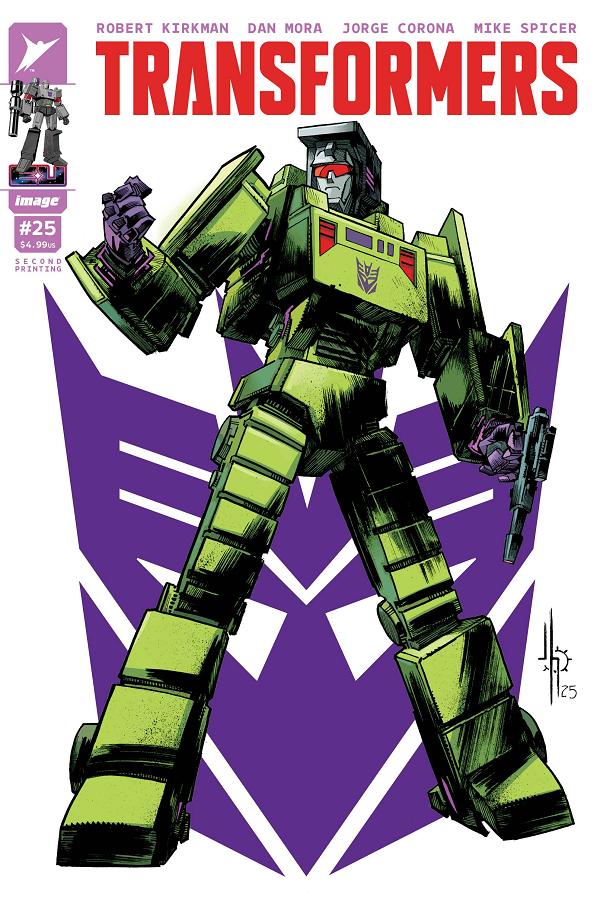 Transformers #25 CVR C 2ND PTG CVR C JASON HOWARD cover