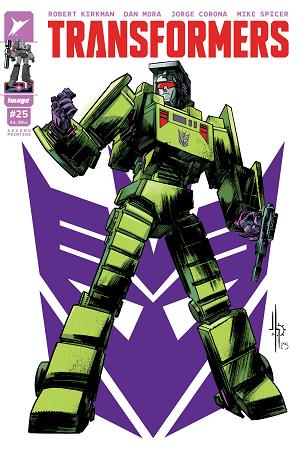 Transformers #25 CVR C 2ND PTG CVR C JASON HOWARD cover