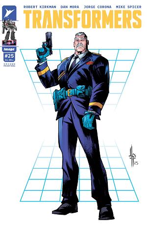 Transformers #25 CVR D 2ND PTG CVR D JASON HOWARD cover