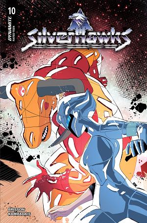 Silverhawks #10 CVR E CVR E GEORGE KAMBADAIS cover