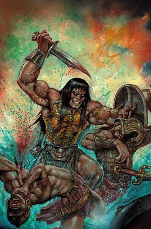 Conan The Barbarian #26 CVR F CVR F SIMON BISLEY VIRGIN cover
