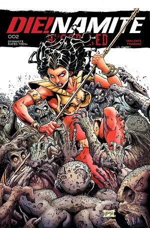 Die!Namite Blood Red #2 CVR D CVR D WILL ROBSON cover
