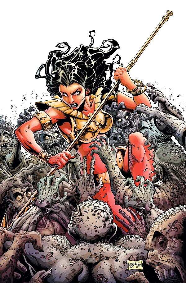 Die!Namite Blood Red #2 CVR E CVR E INC 1:10 WILL ROBSON VIRGIN cover