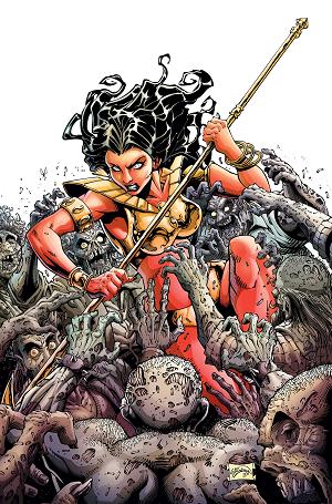Die!Namite Blood Red #2 CVR E CVR E INC 1:10 WILL ROBSON VIRGIN cover