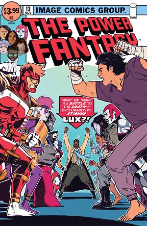 Power Fantasy #13 CVR C CVR C CASPAR WIJNGAARD YOUNGBLOOD TEAM UP cover