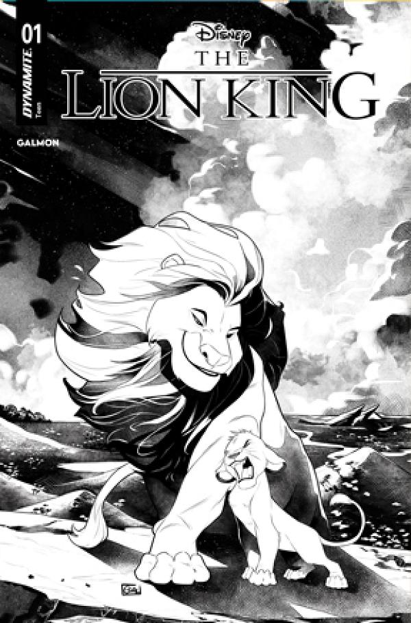 Lion King #1 variant cover by Edwin Galmon