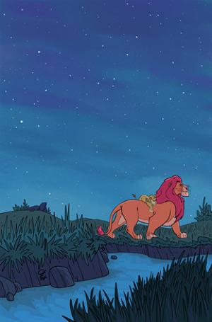Lion King #1 CVR J CVR J INC 1:25 JACOB EDGAR VIRGIN cover