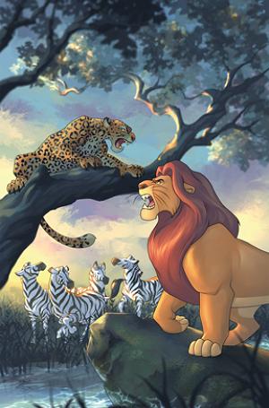Lion King #1 CVR L CVR L INC 1:50 MEGHAN HETRICK VIRGIN cover