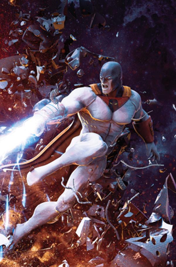 Space Ghost #5 variant cover by Bjorn Barends