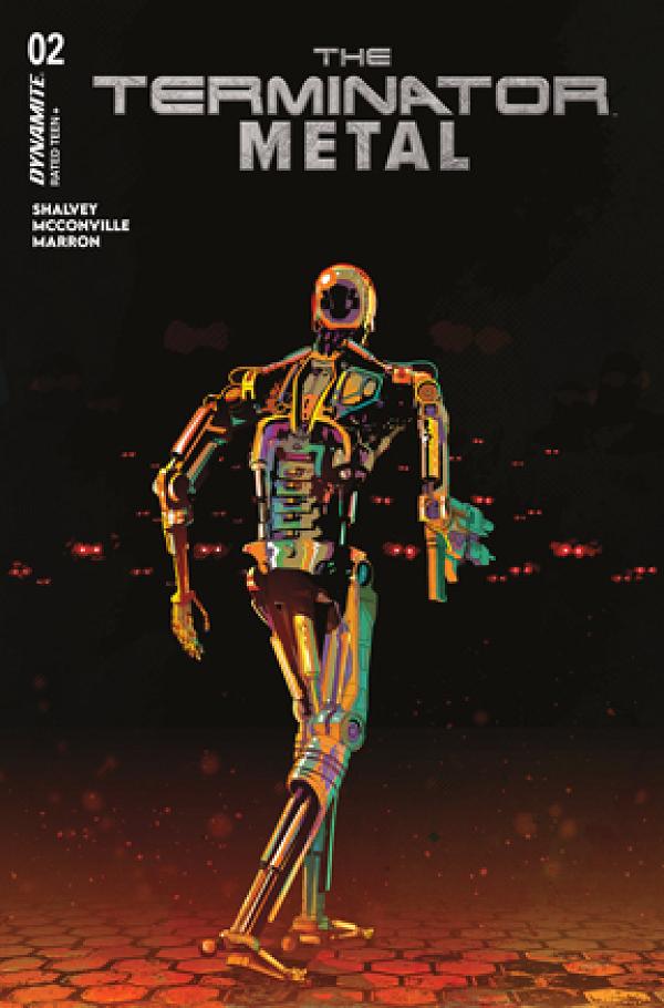 Terminator Metal #2 variant cover by Sebastian Piriz