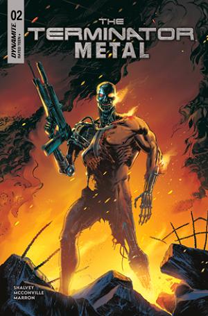 Terminator Metal #2 CVR D CVR D PAOLO ANTIGA cover