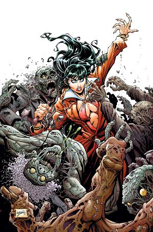 Die!Namite Blood Red #1 CVR G CVR G WILL ROBSON LTD VIRGIN cover