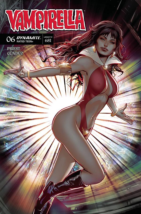 Vampirella (2025) #6 variant cover by Greg Land