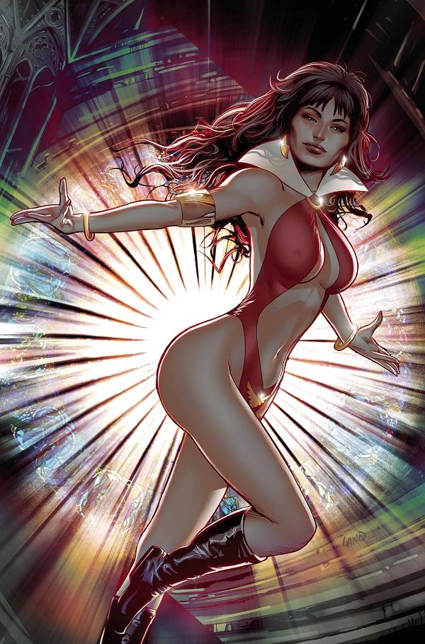 Vampirella (2025) #6 variant cover by Greg Land