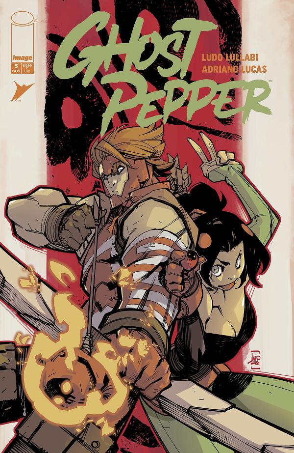 Ghost Pepper #5 CVR F CVR F LUDO LULLABI YOUNGBLOOD TEAM UP cover