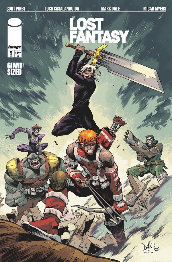 Lost Fantasy #5 CVR I CVR I MAXI DALLO YOUNGBLOOD TEAM UP cover
