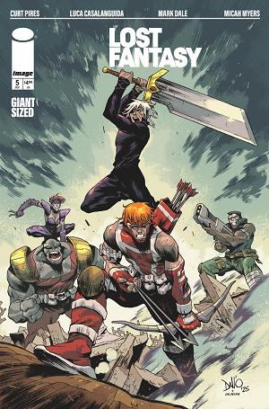 Lost Fantasy #5 CVR I CVR I MAXI DALLO YOUNGBLOOD TEAM UP cover